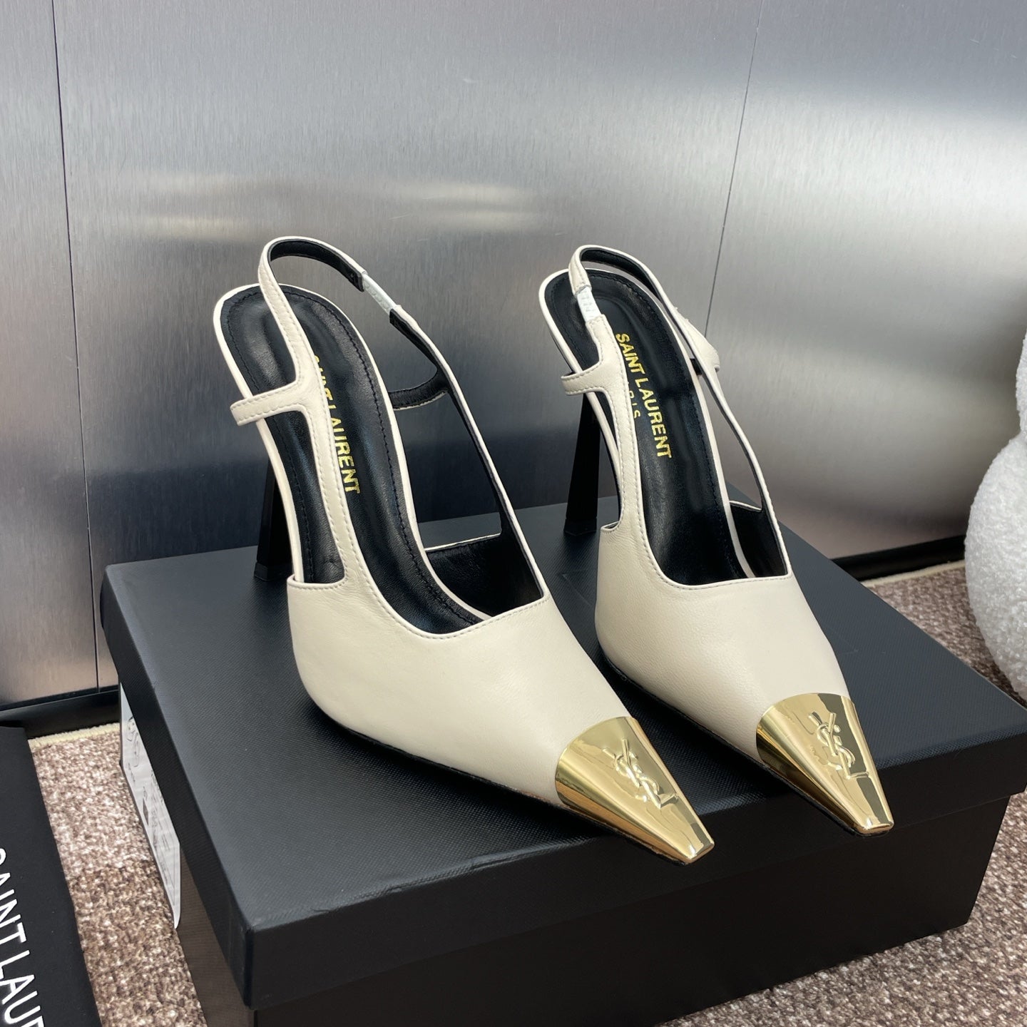 YSL Slingback Heels