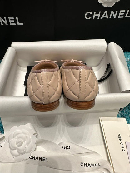 Cream Ch.Ballet Flat