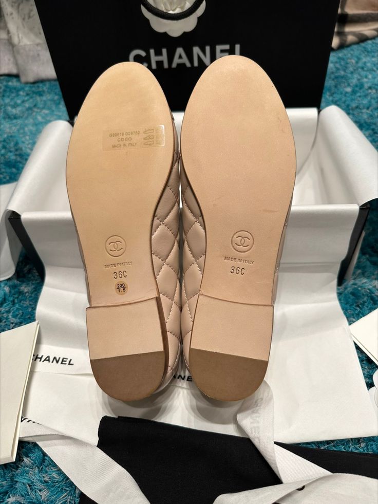 Cream Ch.Ballet Flat