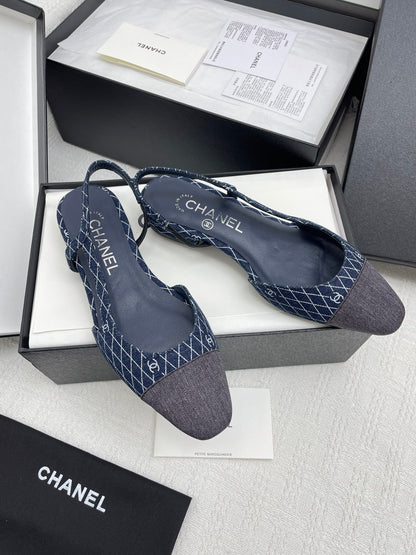 Ch. Slingbacks Denim