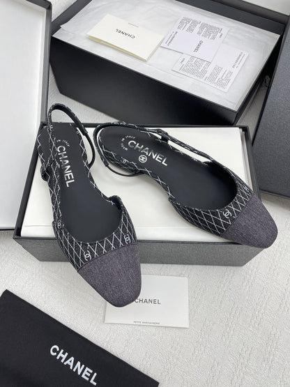 Ch. Slingbacks Denim