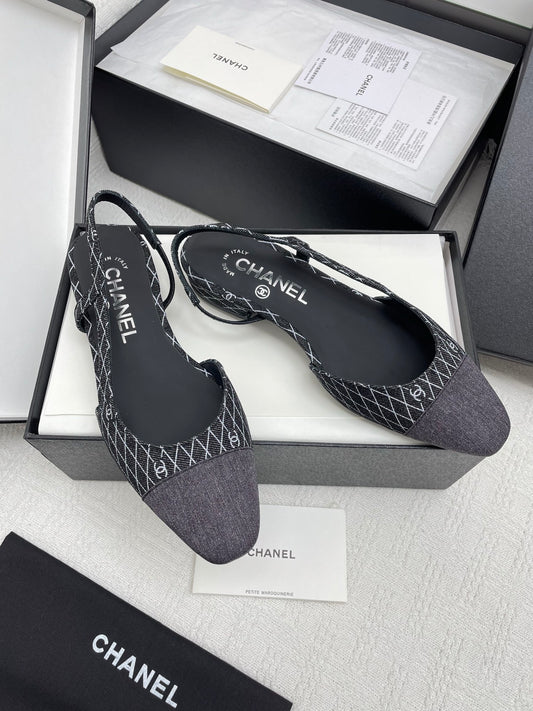 Ch. Slingbacks Denim
