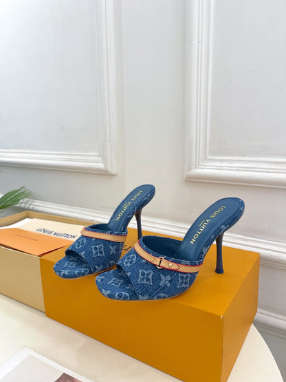 L.V. Kitten Long Heels