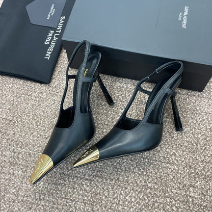 YSL Slingback Heels